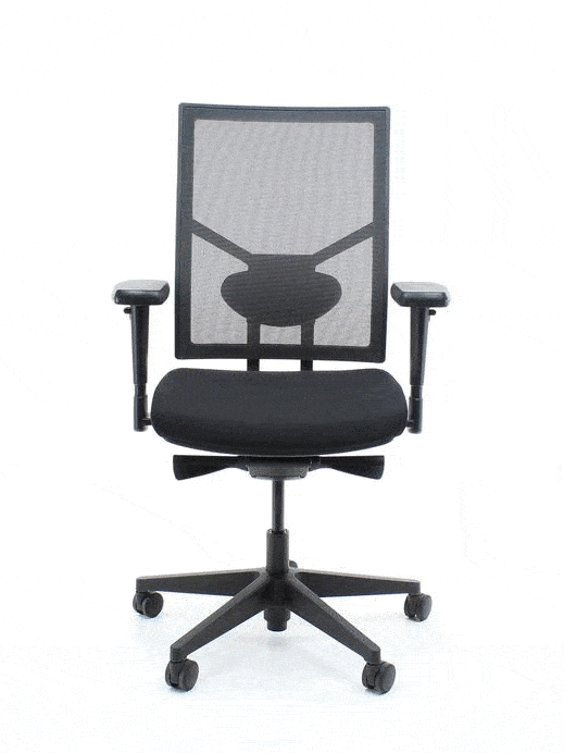 Npr1813 Bureaustoel Zuidas Mesh Black Edition - Ergonomisch Design Arbo