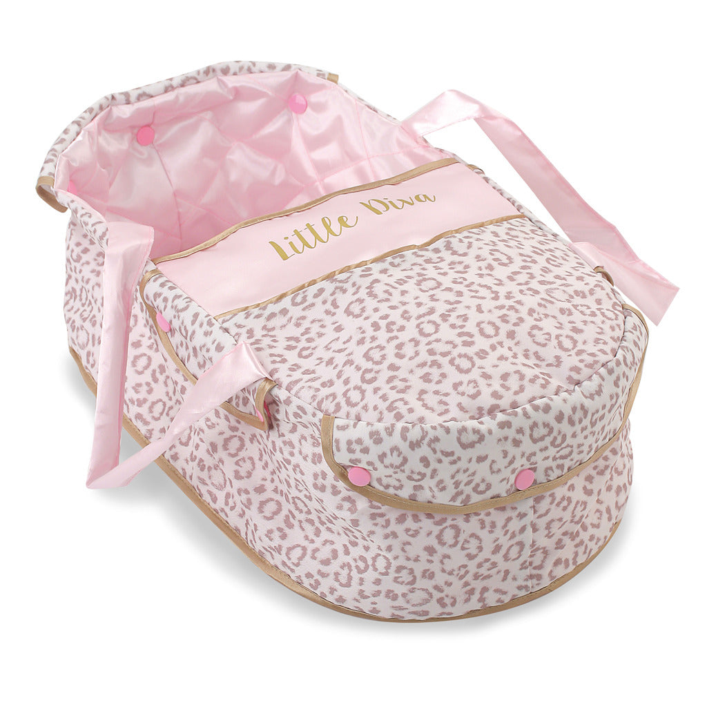 Hauck-Toys Hauck Little Diva Kinderwagen Met Gouden Frame En Panterprint