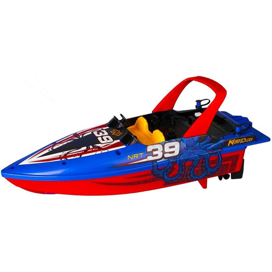 Nikko Rc Raceboot 1:16 Blauw/Rood