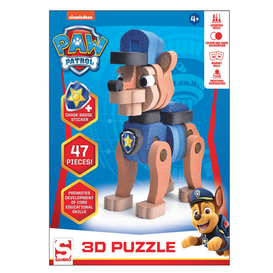 Paw Patrol 3D Puzzel Chase 47 Stukjes