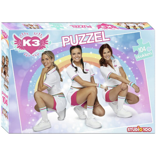 K3 Dromen Puzzel Met Poster 104 Stukjes