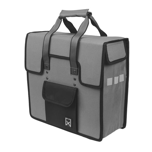 Willex Fietstas 18 L Zwart En Grijs 10106