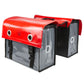 Willex Fietstas 52 L Tarpaulin Rood En Donkergrijs