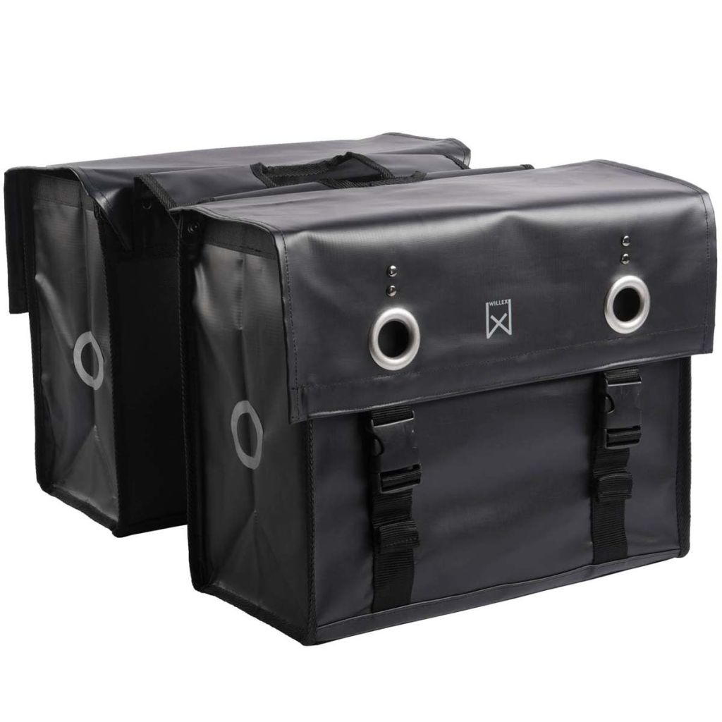 Willex Fietstas 52 L Tarpaulin Matzwart