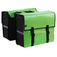 7-Series Fietstas Dubbel 34 L Zeildoek Groen