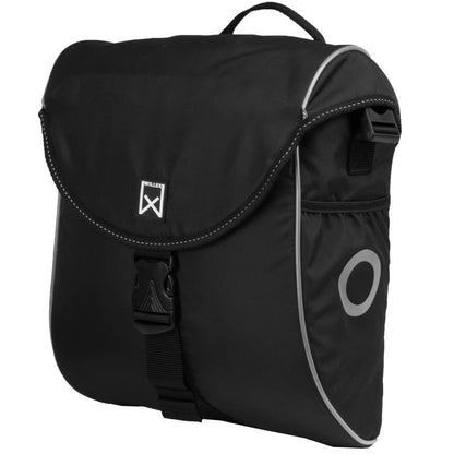 Willex Fietstas 300 S 12 L Zwart En Zilverkleurig