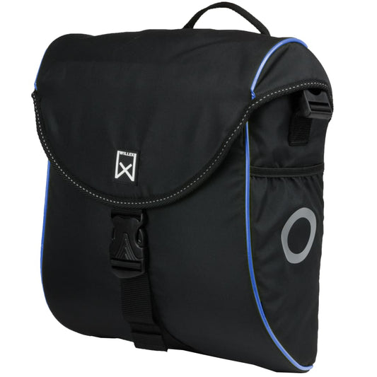 Willex Fietstas 300 S 12 L Zwart En Blauw