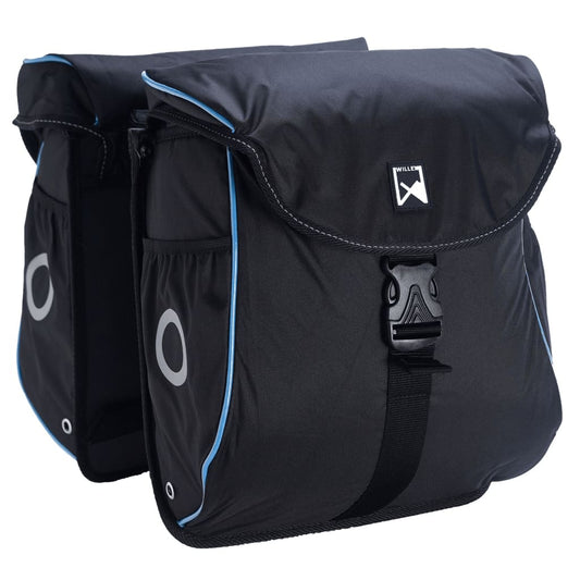 Willex Fietstassen 300 Flexi 24 L Zwart En Blauw