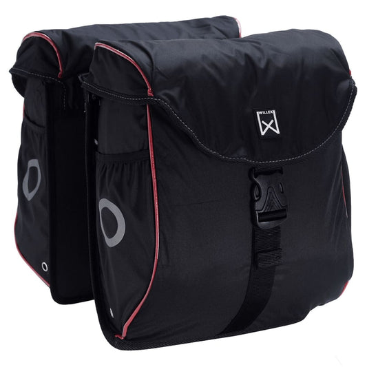 Willex Fietstassen 300 Flexi 24 L Zwart En Rood
