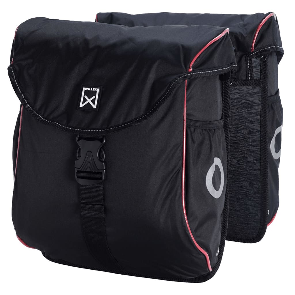 Willex Fietstassen 300 Flexi 24 L Zwart En Rood