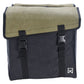 Willex Fietstas Dubbel 101 30 L Canvas Groen En Zwart