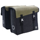 Willex Fietstas Dubbel 101 30 L Canvas Groen En Zwart