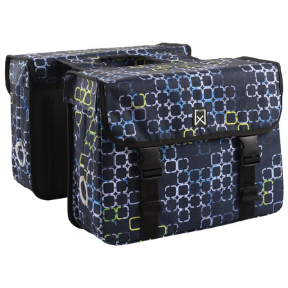 Willex Fietstas Dubbel Cyber 33 L Zwart