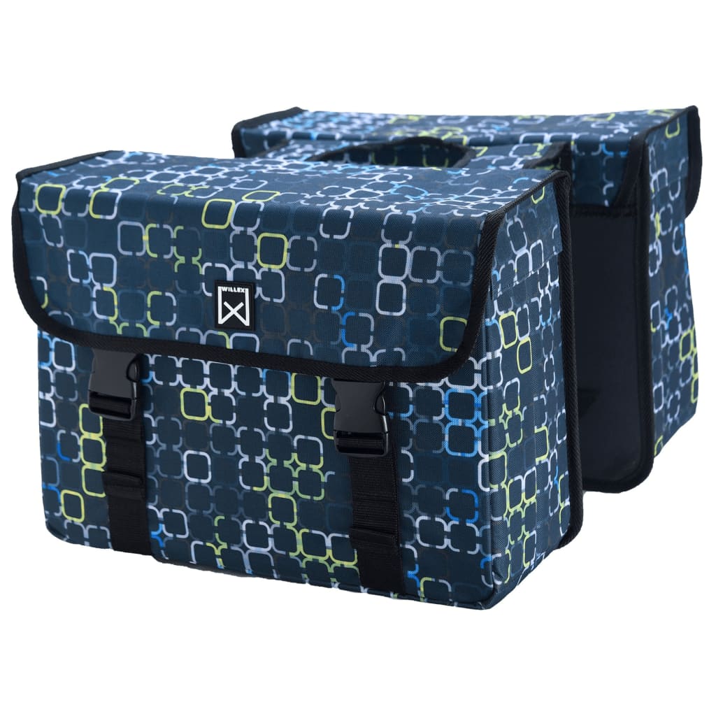 Willex Fietstas Dubbel Cyber 33 L Zwart