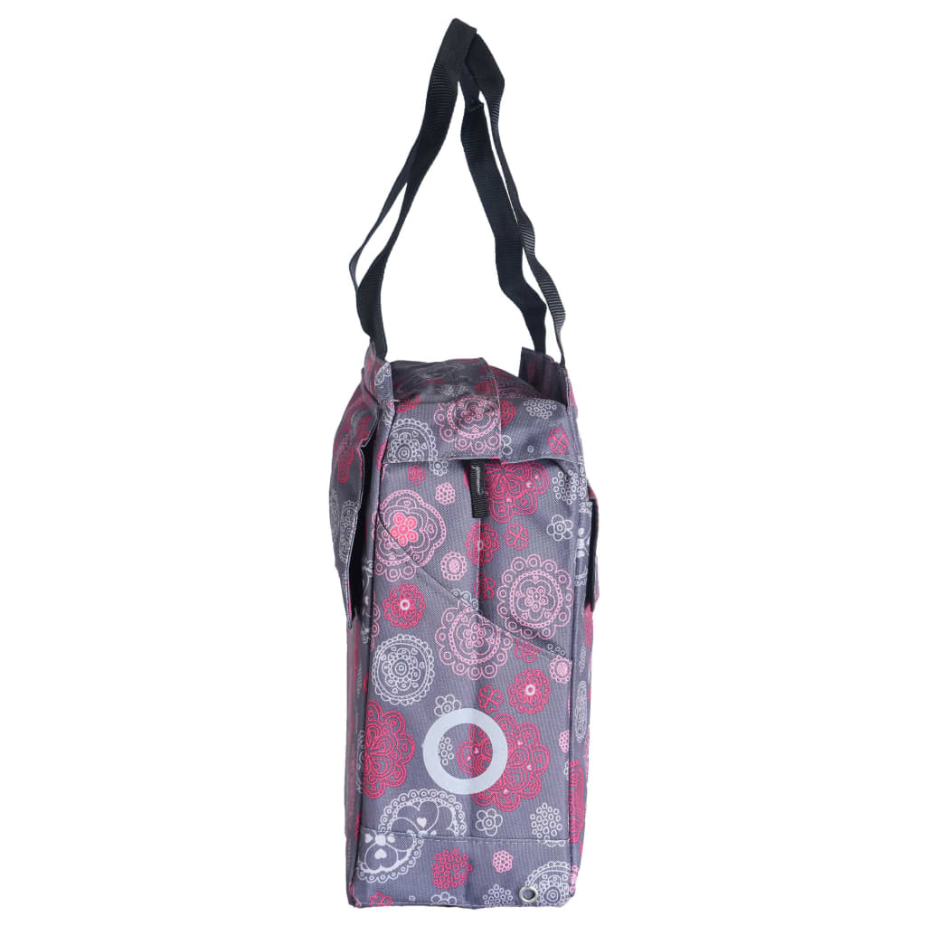 Willex Fietstas Cosmos 15 L Grijs En Rood