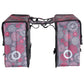 Willex Fietstas Dubbel Cosmos 33 L Grijs En Rood