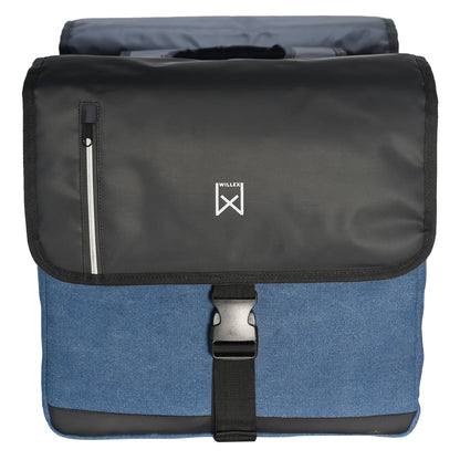 Willex Businesstas Dubbel 46 L Zwart En Blauw
