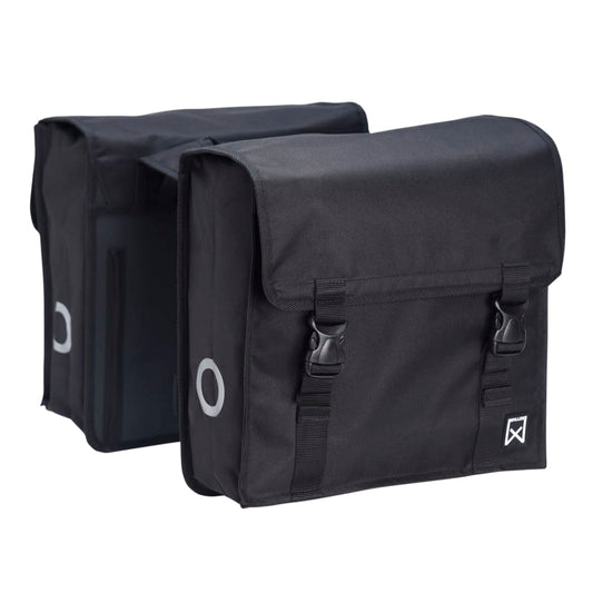 Willex Fietstas Dubbel 34 L Zwart