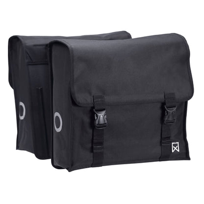 Willex Fietstas Dubbel 46 L Zwart