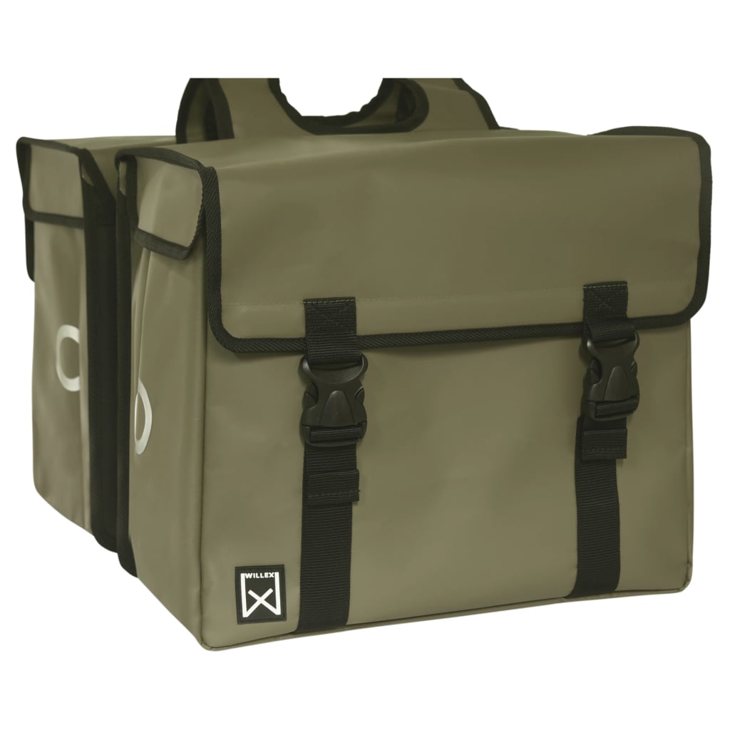 Willex Fietstas Tarpaulin 52 L Olijfgroen