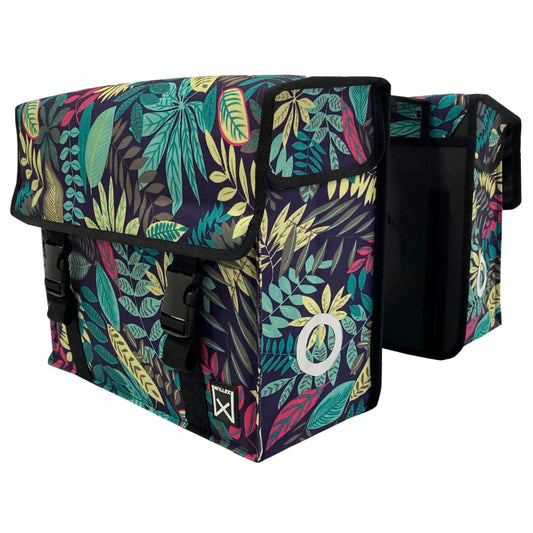 Willex Fietstas City Forest Dubbel 34 L Groen