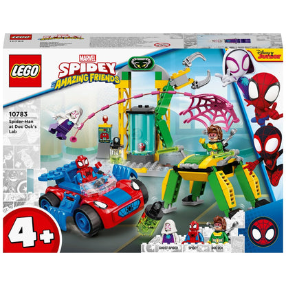 Lego Spidey Amazing Friends 10783 Spiderman At Doc Ocks Lab