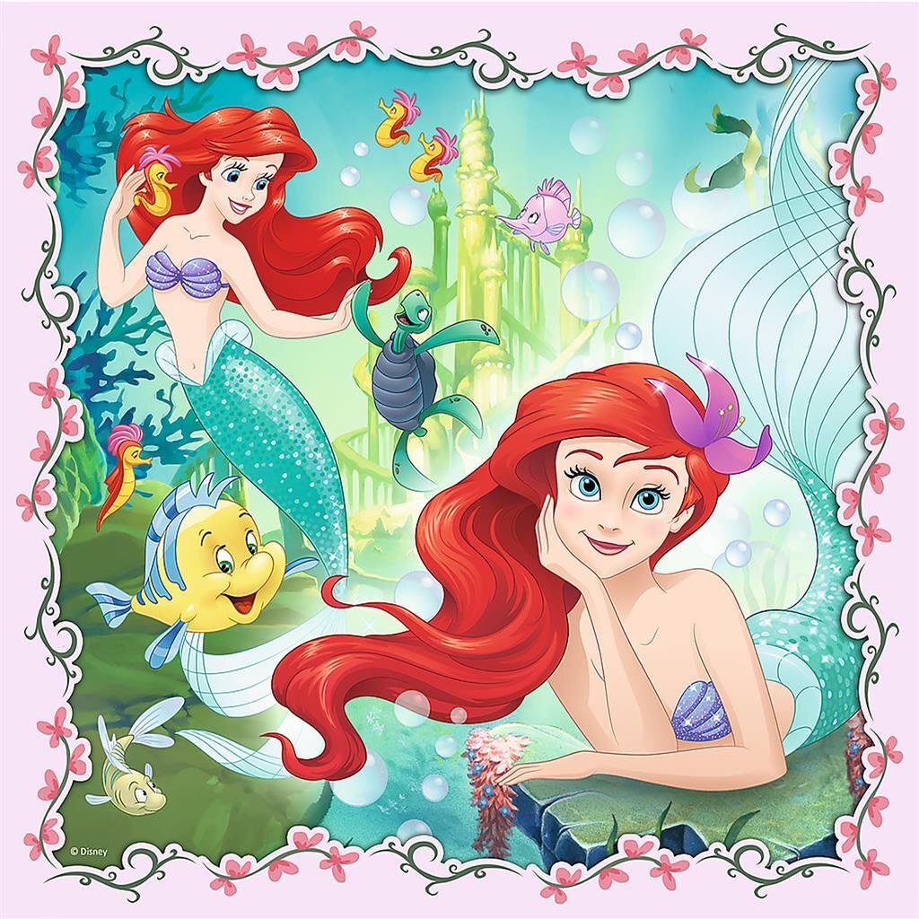 Trefl 3In1 Puzzel Disney Princess 20-50 Stukjes