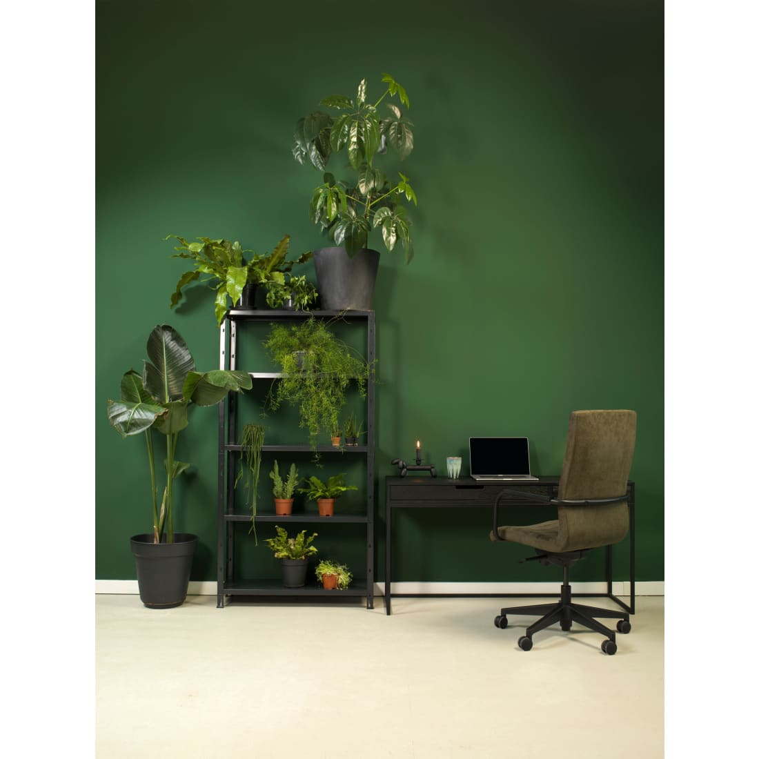 Homy Design Bureaustoel - Groen Regain