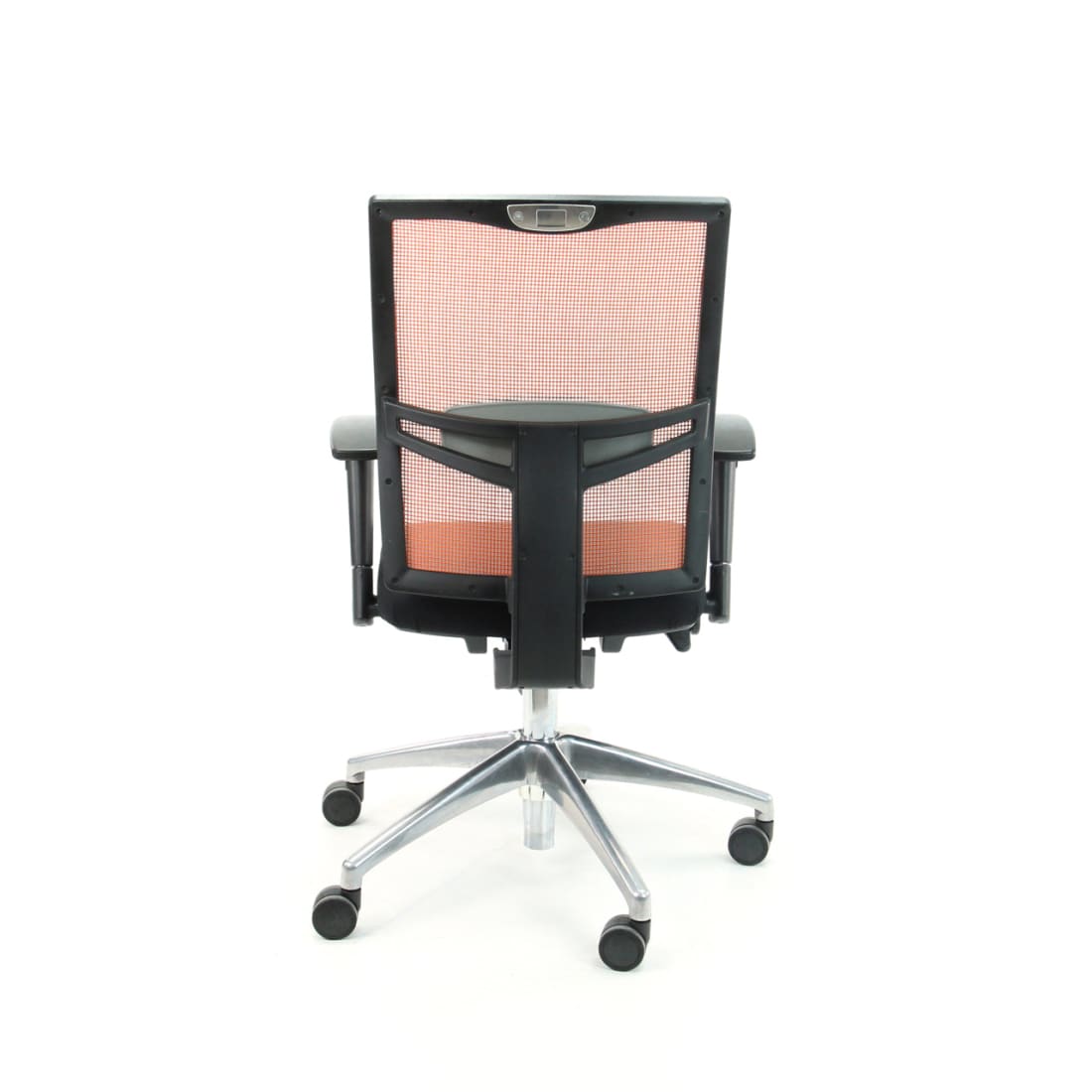 Refurbished Bureaustoel Ergonomisch Design Projectas V1 Oranje (N)En 1335