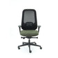 Bureaustoel Nora Mesh Groen Black Edition - Ergonomisch Design Nen1335