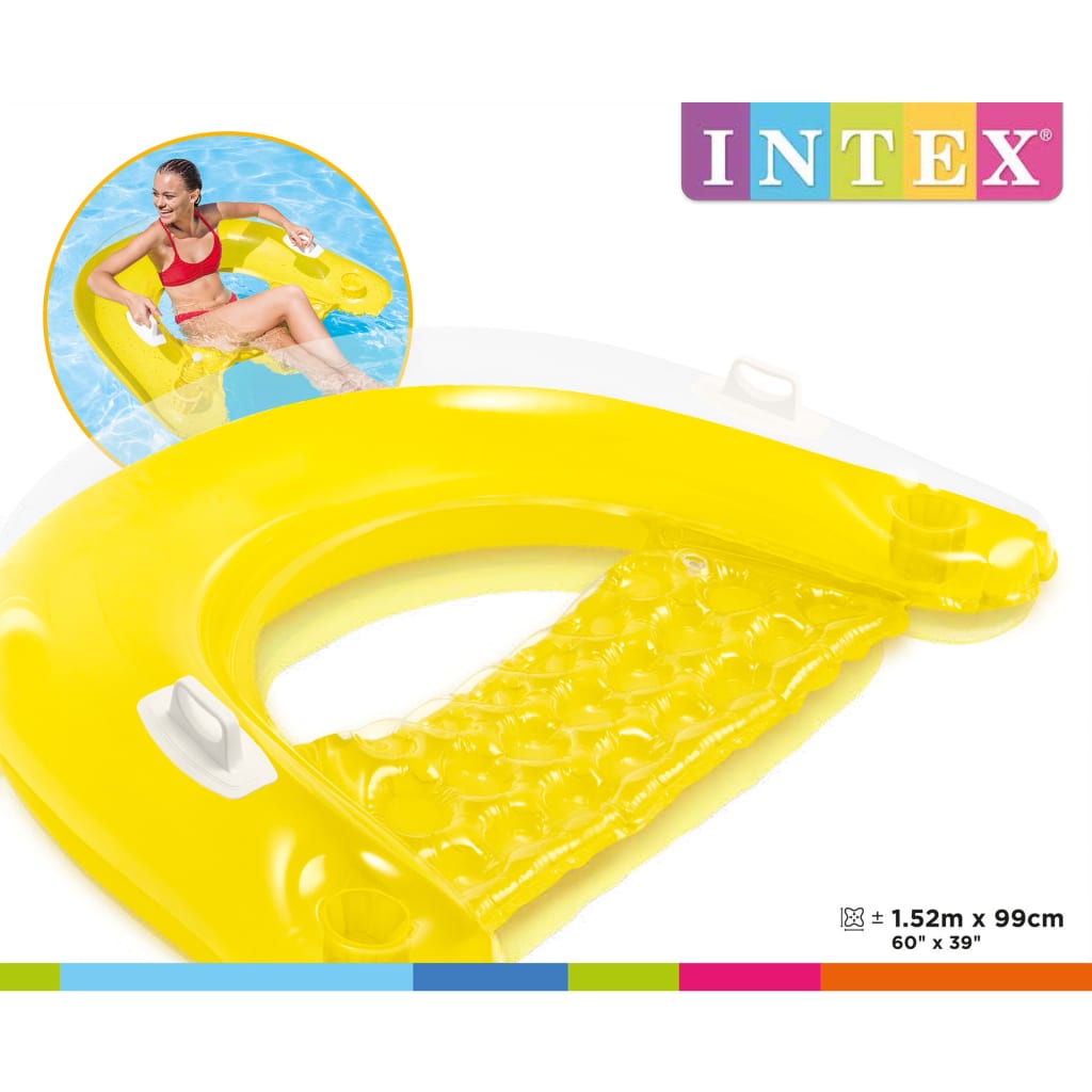 Intex Sit'n Float 152X99 Cm