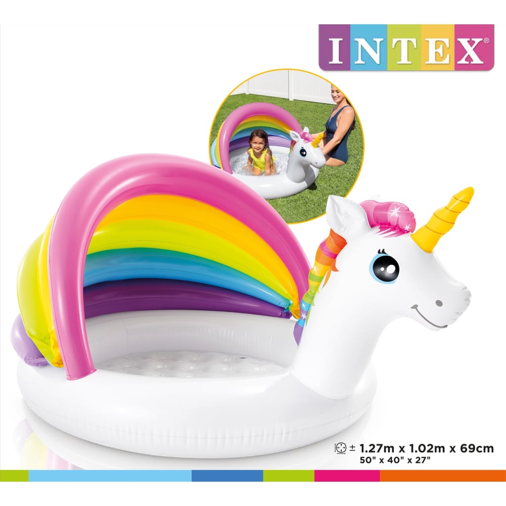 Intex Pierenbad Unicorn 127X102X69 Cm
