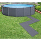 Intex Vloerbeschermers 8 St In Elkaar Grijpend 50X50X0,5 Cm 1,9 M²