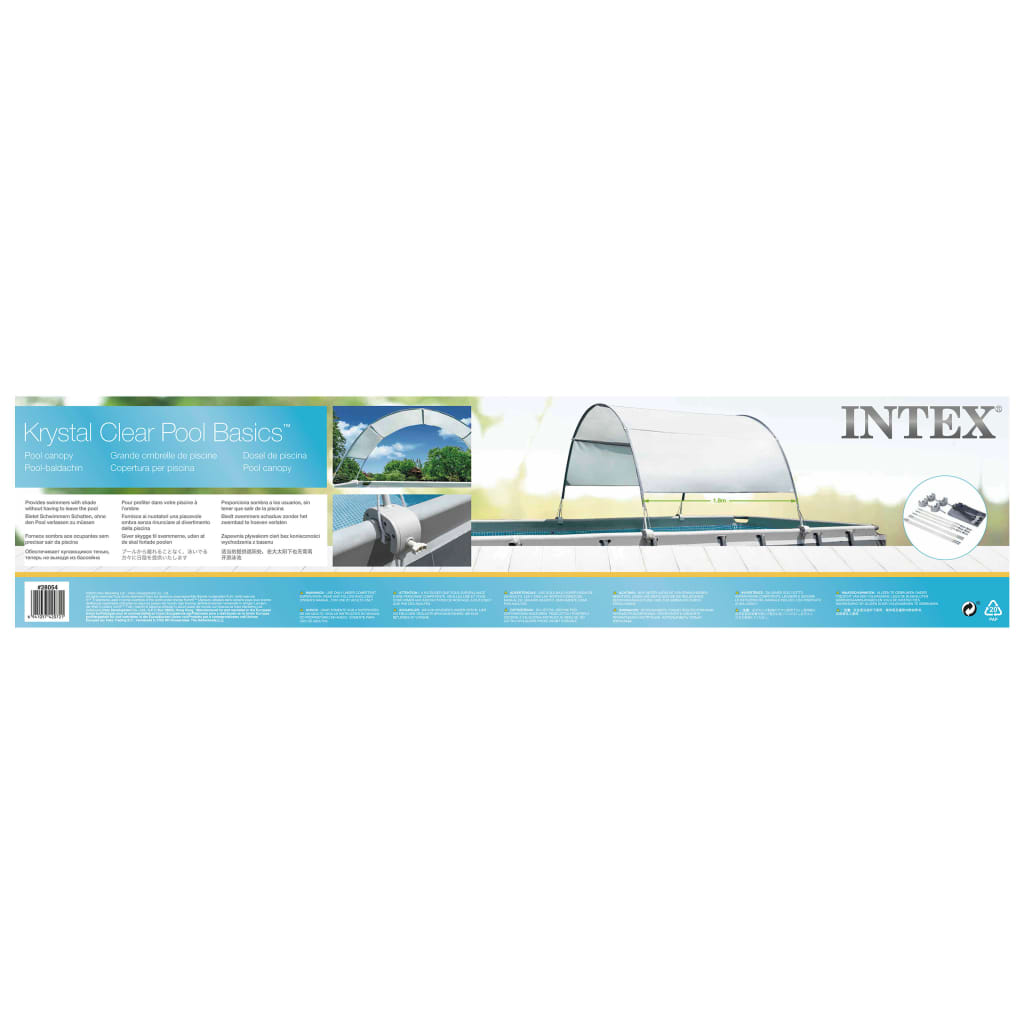 Intex Zwembadluifel Lichtgrijs