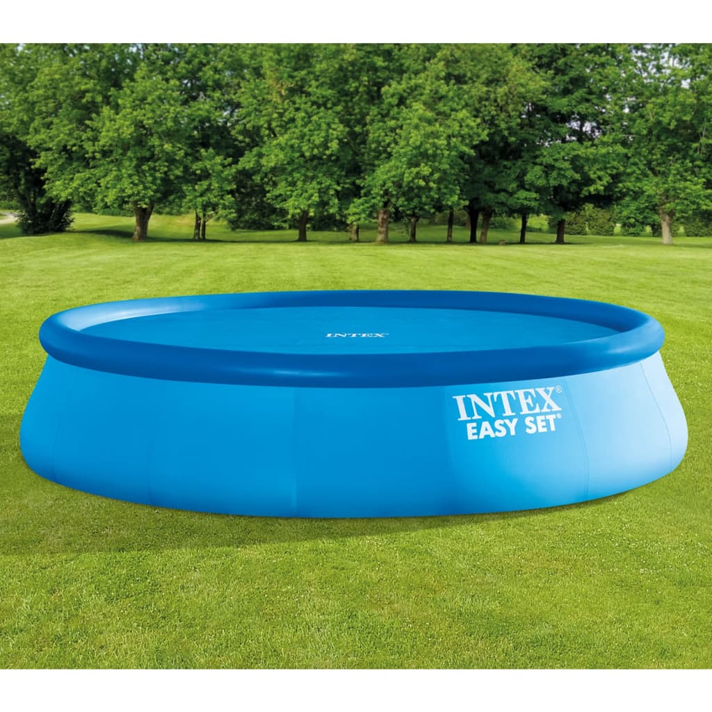Intex Solarzwembadhoes 448 Cm Polyetheen Blauw