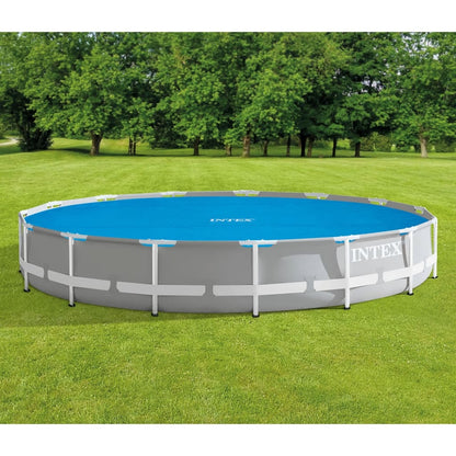 Intex Solarzwembadhoes 448 Cm Polyetheen Blauw