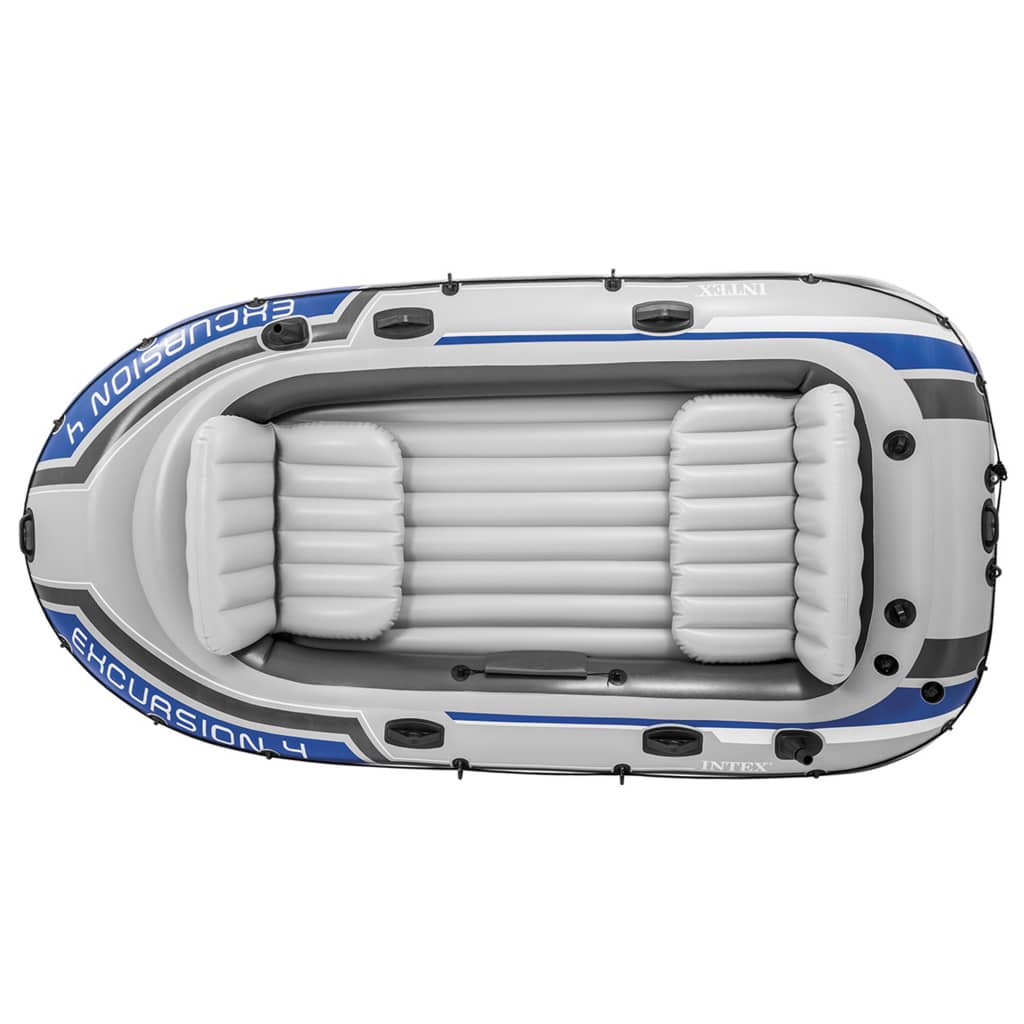 Intex Excursion 4 Opblaasboot Met Roeispanen En Pomp 68324Np