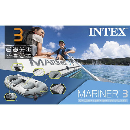 Intex 68373Np Mariner 3 3-Persoons Opblaasboot Set