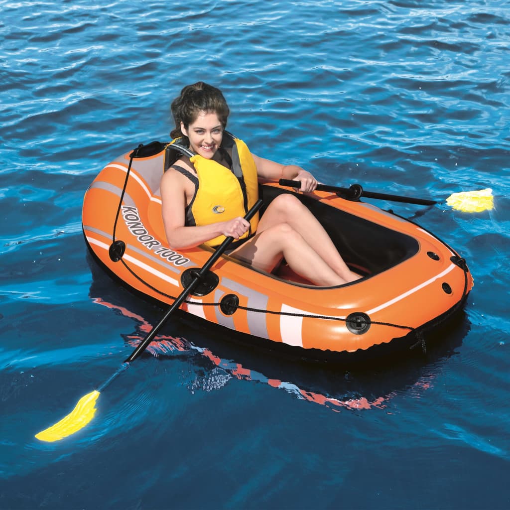 Bestway Opblaasbotenset Kondor 1000 Set 155X93 Cm 61078