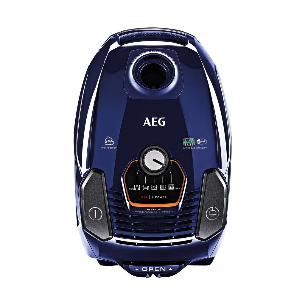 Aeg Vx7-2-Db X Power Stofzuiger 650W Blauw/Zwart