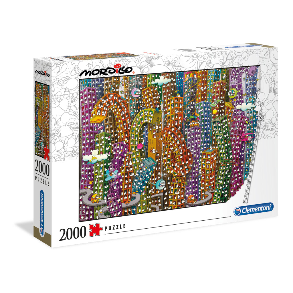 Clementoni Mordillo Puzzel Jungle 2000 Stukjes