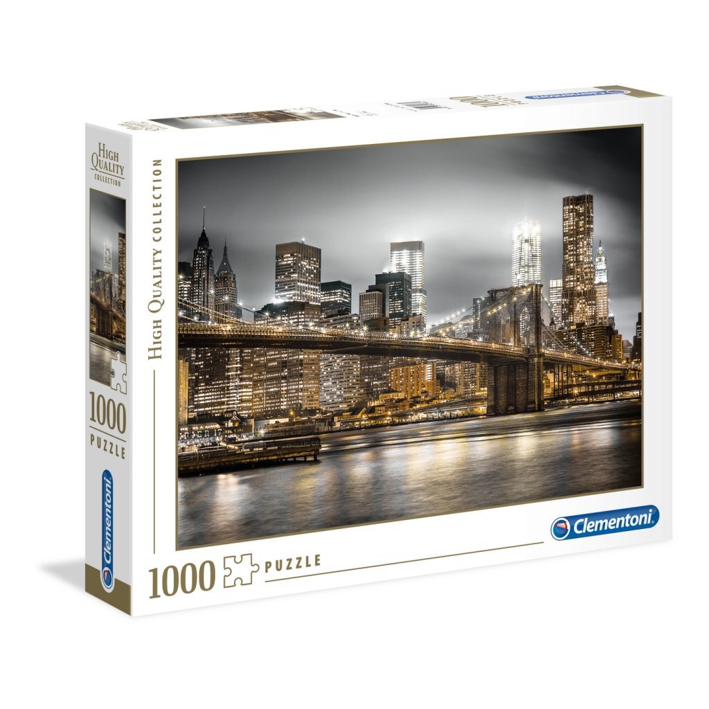 Clementoni High Quality Collection Puzzel New York Skyline 1000 Stukjes