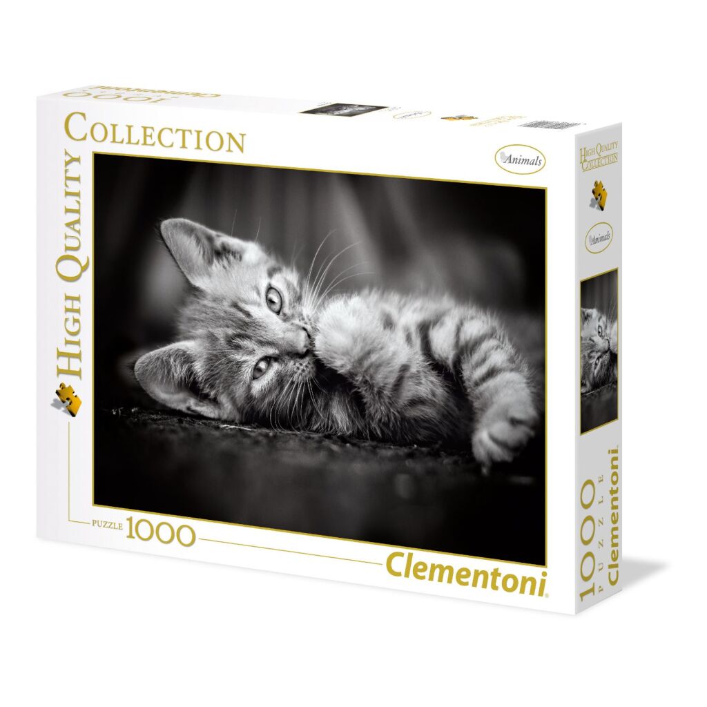 Clementoni High Quality Collection Puzzel Kitty 1000 Stukjes