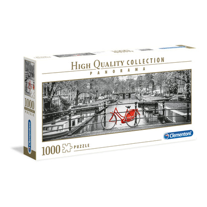 Clementoni High Quality Collection Panorama Puzzel Amsterdam 1000 Stukjes