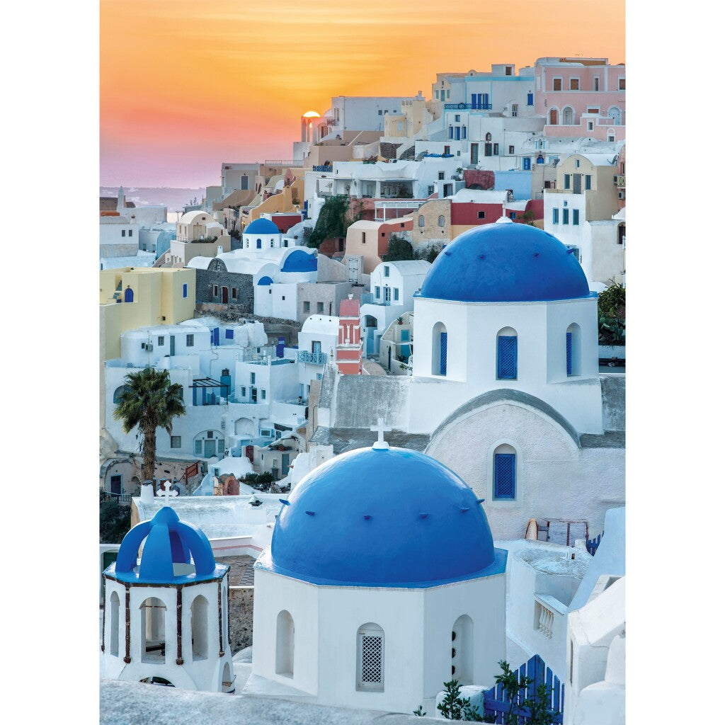 Clementoni High Quality Collection Puzzel Santorini 1000 Stukjes