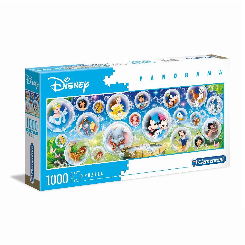 Clementoni Panorama Puzzel Disney 1000 Stukjes