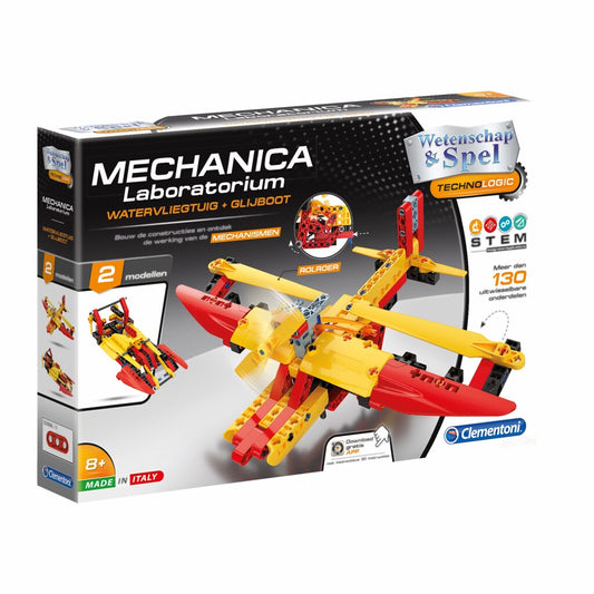 Clementoni Wetenschap En Spel Technologic Mechanica Lab Watervliegtuig