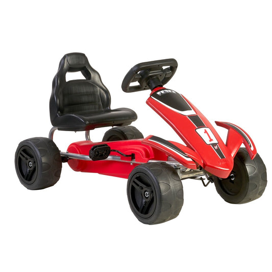 Feber Pedalkart 82.4X51X49 Cm Rood/Zwart