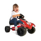 Feber Pedalkart 82.4X51X49 Cm Rood/Zwart