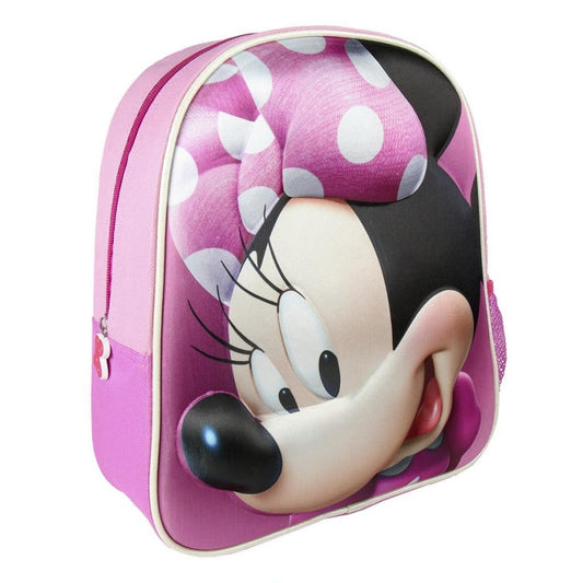Cerda Disney Minnie Mouse 3D Rugzak 25X31X10 Cm Roze/Paars